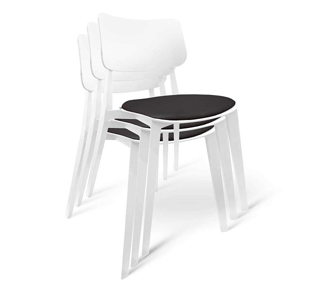 Обеденная группа Sheffilton SHT-DS135 белый/черный 1082182301 Фото № 8