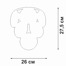 Настенный светильник Vitaluce V5834-9/2A 2