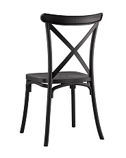Кухонный стул Stool Group Кроссбэк пластиковый черный Y030 black 5