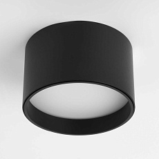 Потолочный светодиодный светильник Elektrostandard Banti 13W 3000K черный 25123/LED a063929 2