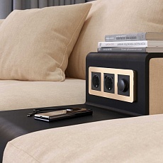 Рамка Werkel Platinum на 3 поста шампань W0032611 4690389184499 3