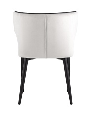 Кухонный стул Stool Group Матео с кантом велюр светло-серый MC110 KD HLR-13/HLR-66 edge 4