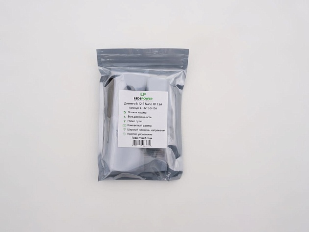 Диммер LEDS POWER N12-S Nano 15A 003672 Фото № 1