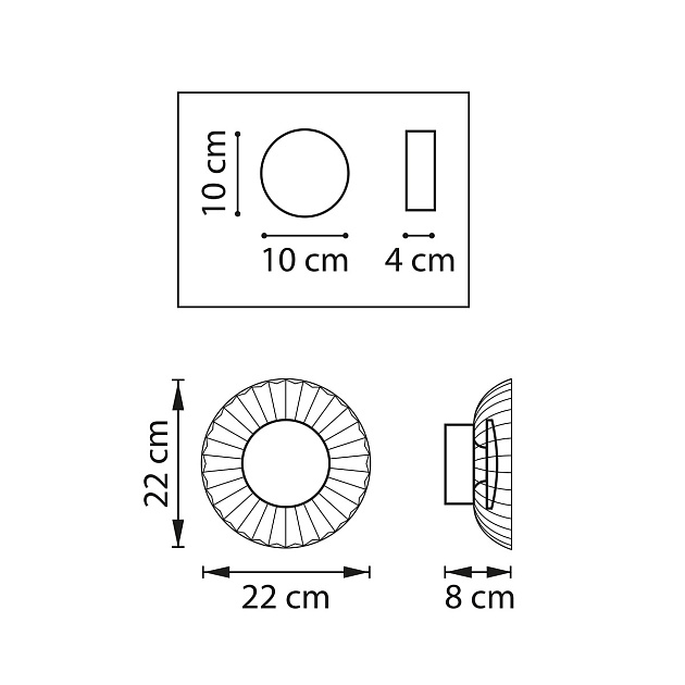 Бра Lightstar Celesta 809015 Фото № 6