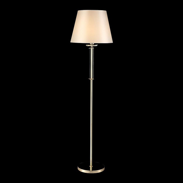 Торшер Crystal Lux Nicolas PT1 Gold/White Фото № 2