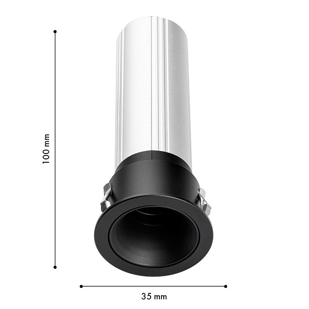 Встраиваемый светодиодный светильник Favourite Headset 4787-1C изображение 2 Встраиваемый светодиодный светильник Favourite Headset 4787-1C Фото № 2