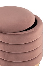 Пуф Stool Group Франсис велюр пыльно-розовый vd-fransis-b15 3
