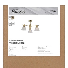 Потолочная люстра Freya Блисса / Blissa FR5588CL-03BZ 3