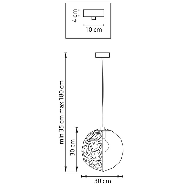 Подвесной светильник Lightstar Fermo 724014 изображение 3 Подвесной светильник Lightstar Fermo 724014 Фото № 3