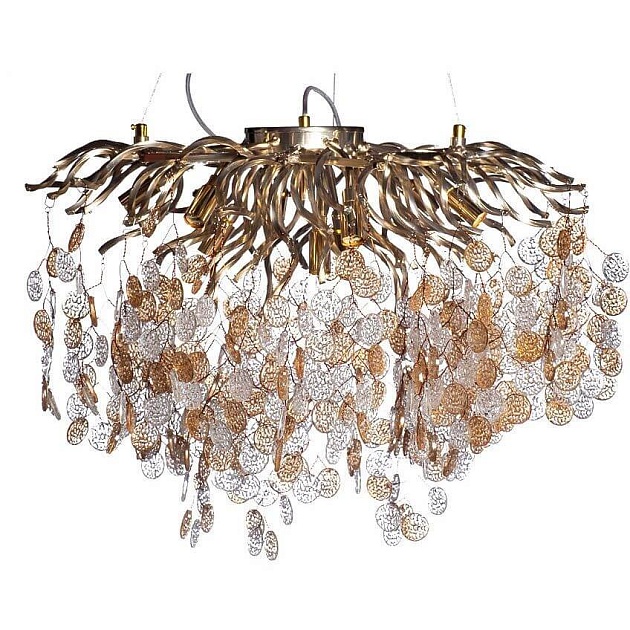 Подвесная люстра Garda Decor Монетки 86-8016/600 изображение 1 Подвесная люстра Garda Decor Монетки 86-8016/600 Фото № 1