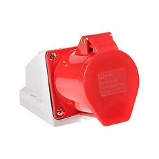 Розетка стационарная наружная 115 3Р+РЕ+N 16А 380В IP44 EKF PROxima ps-115-16-380
