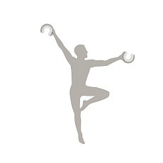 Держатель провода Nowodvorski Acrobat Silk Gray 11796