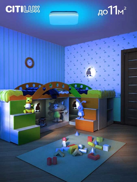 Потолочный светодиодный светильник Citilux Симпла CL714K330G изображение 3 Потолочный светодиодный светильник Citilux Симпла CL714K330G Фото № 3