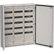 TITAN 5 Корпус металлический ЩРн-216 (3х72) 960х830х140мм IP54 серый IEK TI5-50-N-3X072-54-7035
