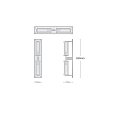 Бра Imperium Loft Alouette Linear Sconce 140565-26 1