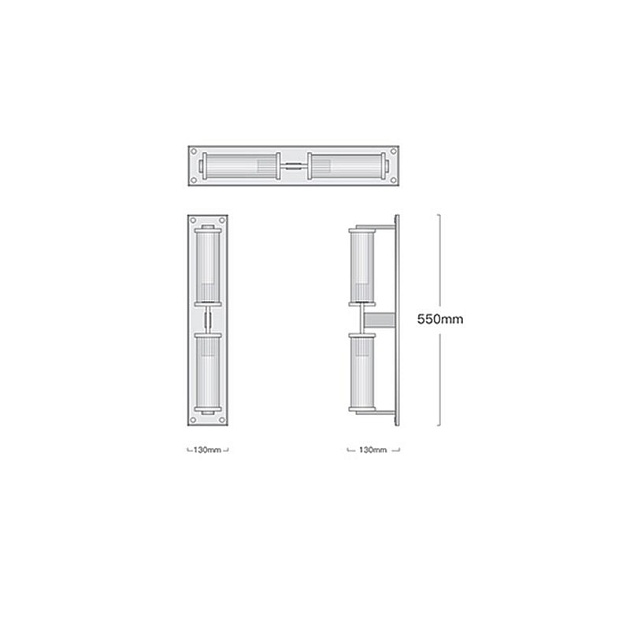 Бра Imperium Loft Alouette Linear Sconce 140565-26 Фото № 2