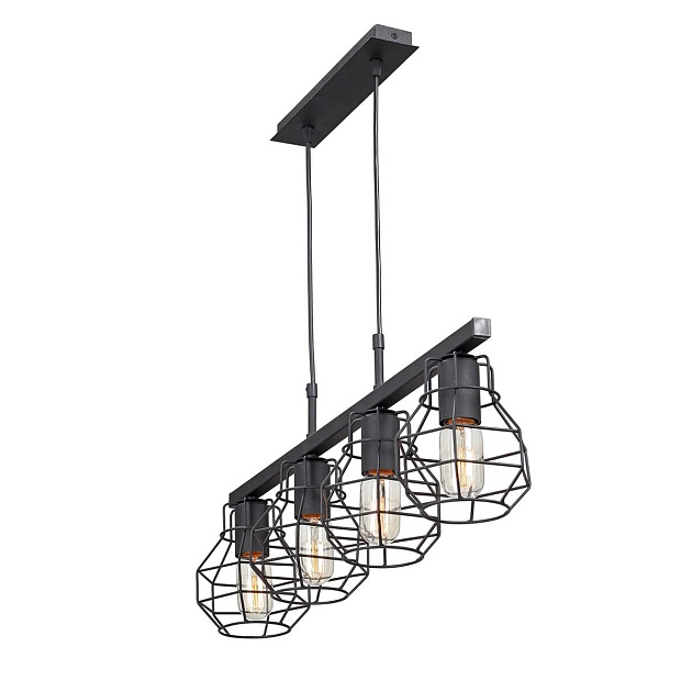 Подвесная люстра Vitaluce V4962-1/4S изображение 2 Подвесная люстра Vitaluce V4962-1/4S Фото № 2