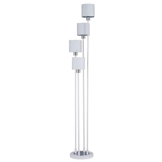 Торшер Escada Denver 1109/4 White/Silver изображение 1 Торшер Escada Denver 1109/4 White/Silver Фото № 1