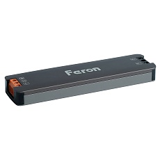 Трансформатор электронный для светодиодной ленты 300W 12V IP67 (драйвер), LB007 Feron 53145 5