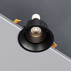 Встраиваемый светильник Elektrostandard Punto черный 25016/01 a065471 5