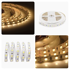 Светодиодная лента Apeyron 14,4W/m 60LED/m 5050SMD теплый белый 5M 00-16 1