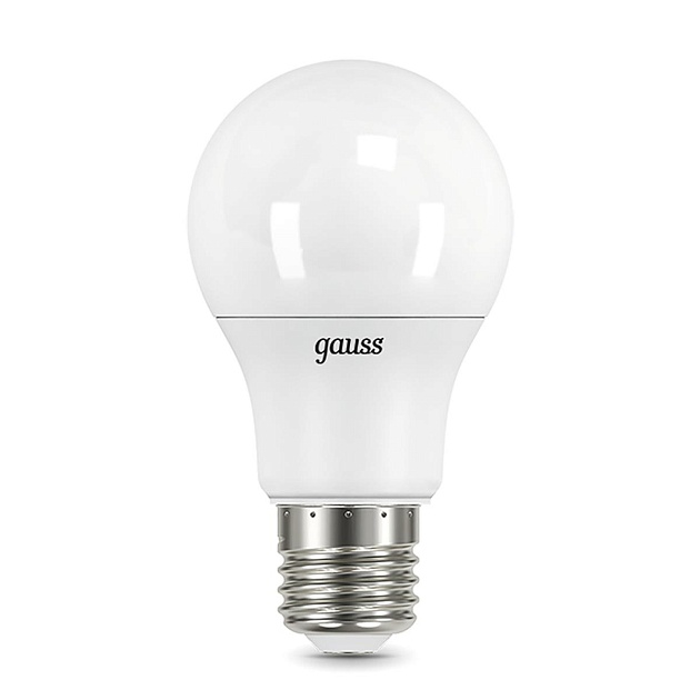 Лампа светодиодная Gauss LED A60 E27 10W 4100K матовая 102502210 изображение 1 Лампа светодиодная Gauss LED A60 E27 10W 4100K матовая 102502210 Фото № 1