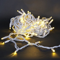 Cветодиодная гирлянда Sneha нить 24V теплый белый мерцающий A-504 WW 2
