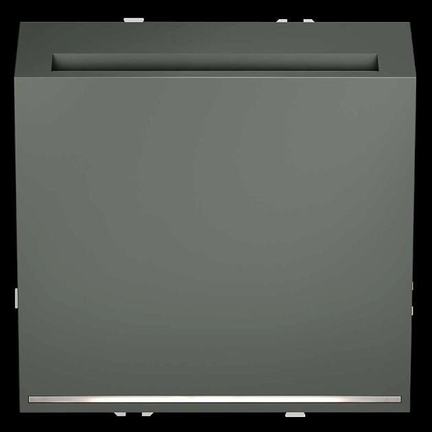 Выключатель встраиваемый S70 карточный 16А, (титан) Voltum VLS010706 Фото № 4