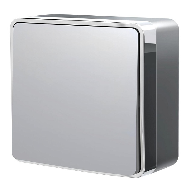 Выключатель одноклавишный проходной Werkel Gallant серебряный W5012006 4690389167096 изображение 1 Выключатель одноклавишный проходной Werkel Gallant серебряный W5012006 4690389167096 Фото № 1