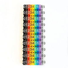 Маркер кабельный наборный