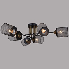 Потолочная люстра Reluce 38460-0.3-06 BK+COPPER