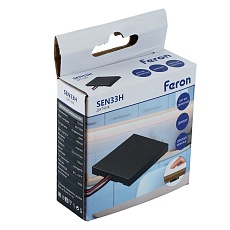 Датчик движения руки скрытый диммируемый черный Feron SEN33H 120W 12-24V 51997 1