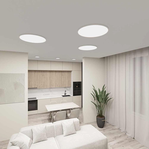 Накладной светильник Denkirs THIN DK6524-WH Фото № 3