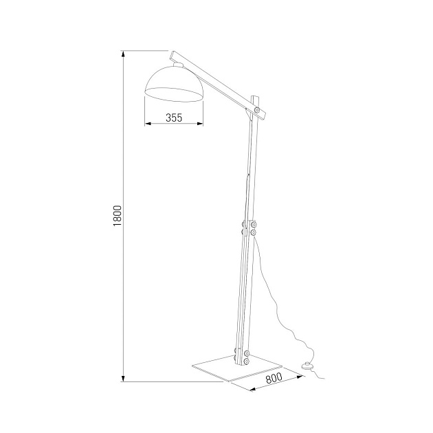 Торшер TK Lighting 5582 Oslo изображение 3 Торшер TK Lighting 5582 Oslo Фото № 3