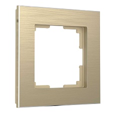 Рамка Werkel Aluminium на 1 пост шампань алюминий W0011711 4690389158001 5