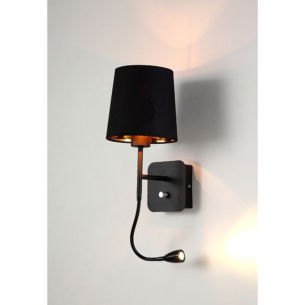 Бра Crystal Lux Pablo AP2 Black/Black-Gold изображение 3 Бра Crystal Lux Pablo AP2 Black/Black-Gold Фото № 3