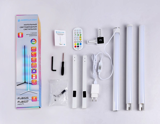 Торшер Ambrella light Comfort LineTech FL8020 изображение 3 Торшер Ambrella light Comfort LineTech FL8020 Фото № 3