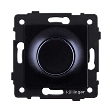 Светорегулятор для светодиодных ламп, проходной, 500W, черный Kollinger REA-048BK для Aspekt, Eleganz, Reflex