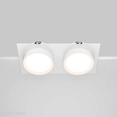 Встраиваемый светильник Maytoni Technical Hoop DL086-02-GX53-SQ-W 3