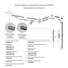 Коннектор прямой Denkirs Shine Base TR5722-DN 3
