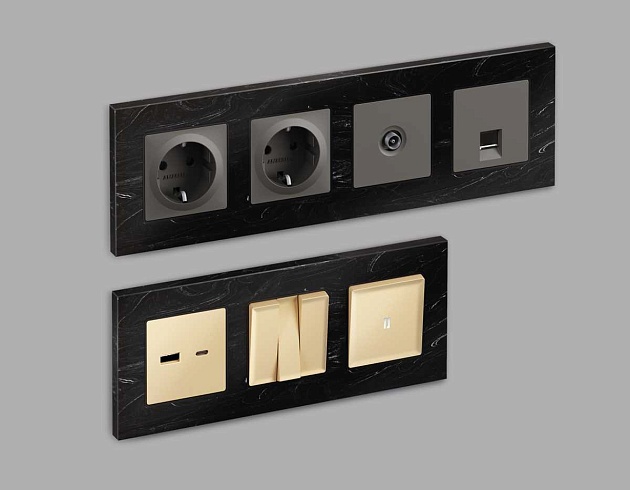 Рамка AMBRELLA VOLT AF930704 Фото № 2