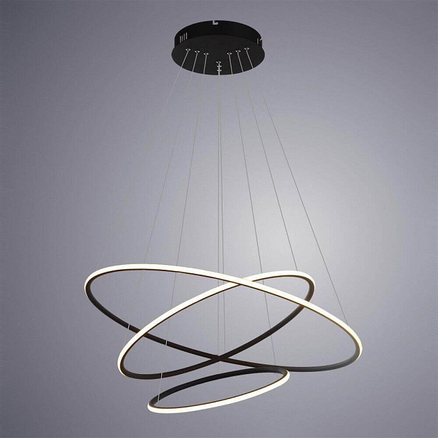 Подвесной светодиодный светильник Arte Lamp A2500SP-3BK изображение 2 Подвесной светодиодный светильник Arte Lamp A2500SP-3BK Фото № 2
