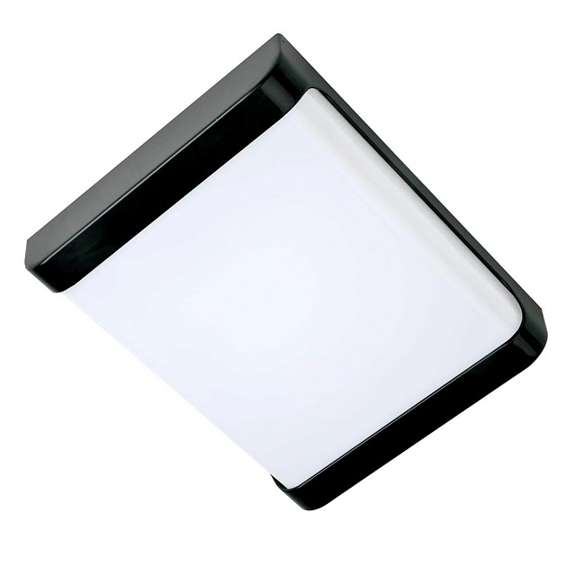 Потолочный светодиодный светильник Volpe ULW-Q280 22W/4000K/S02 IP65 Black UL-00006711 фото 
