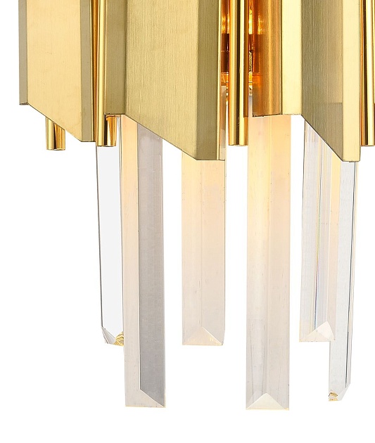 Настенный светильник Natali Kovaltseva Delta 79005/2W Brass изображение 3 Настенный светильник Natali Kovaltseva Delta 79005/2W Brass Фото № 3