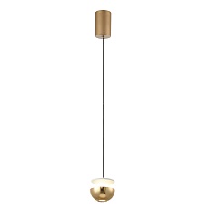 Подвесной светодиодный светильник Crystal Lux Astra SP Led Gold 2