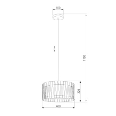 Подвесной светильник TK Lighting 1654 Harmony Black 1