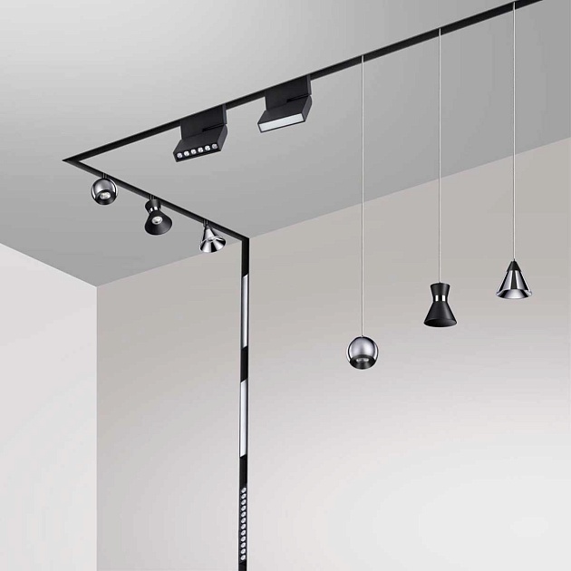 Трековый низковольтный светодиодный светильник Novotech Shino Flum 358401 Фото № 3