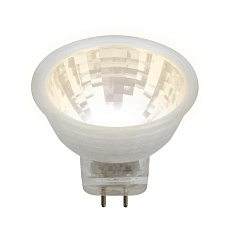 Лампа светодиодная Uniel GU4 3W 3000K прозрачная LED-MR11-3W/WW/GU4 GLZ21TR UL-00001700