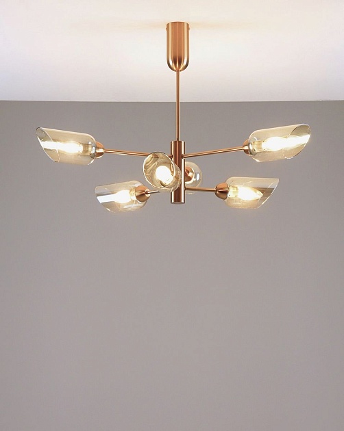 Потолочная люстра Moderli Avery V10806-6P изображение 5 Потолочная люстра Moderli Avery V10806-6P Фото № 5