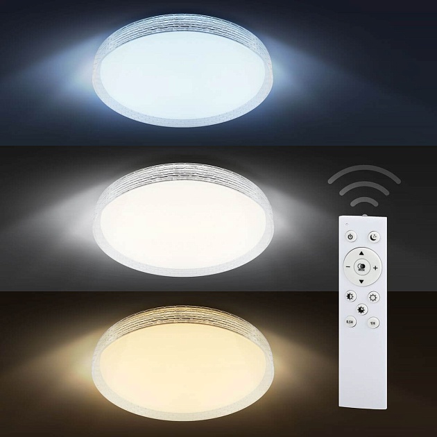 Потолочный светодиодный светильник ЭРА Классик с ДУ SPB-6-70-RC Lim Б0051102 фото 7